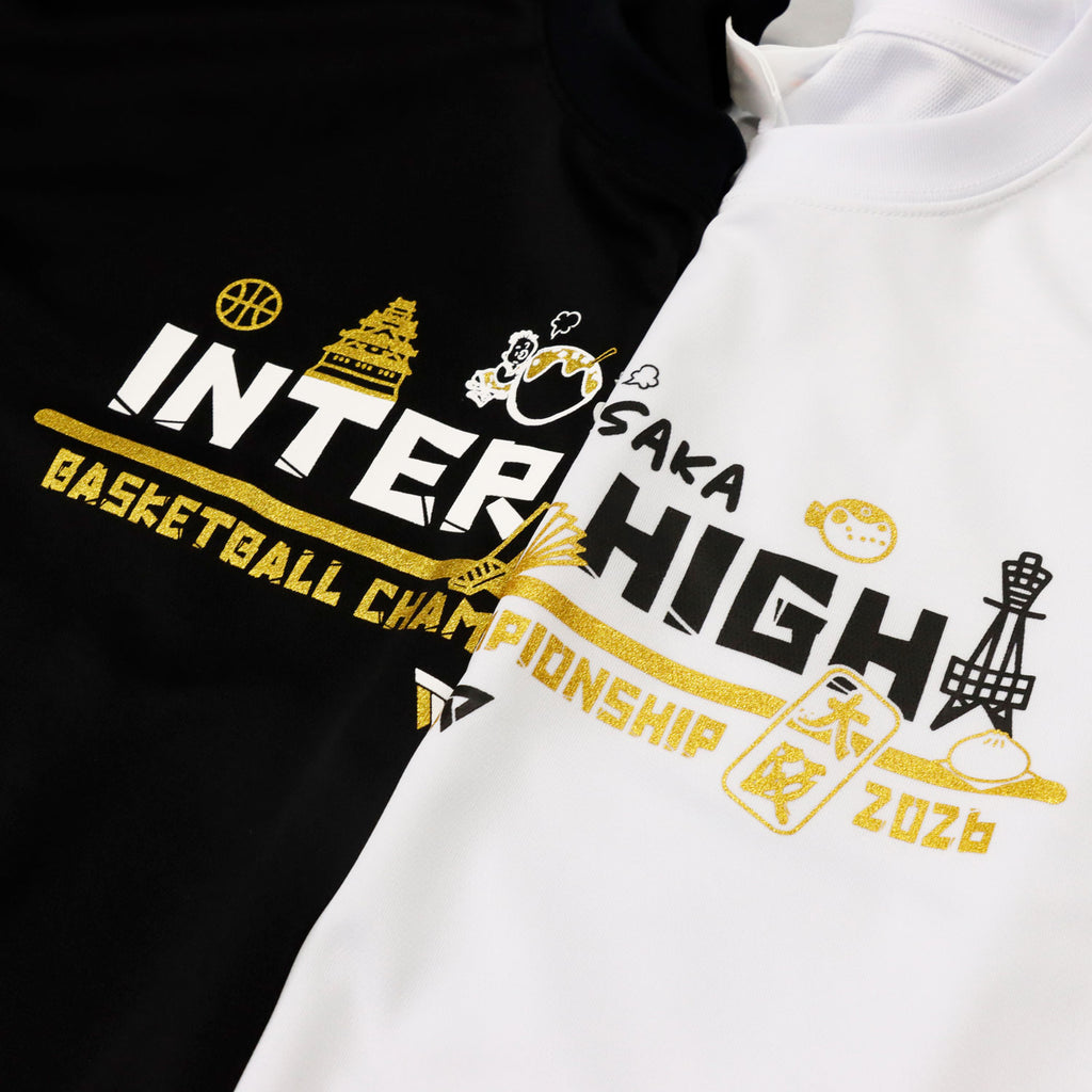 [IH大会記念 受注予約商品] ベンチウォーマー 大阪 インターハイ 2026 OSAKA スピリットTシャツ  IH2605