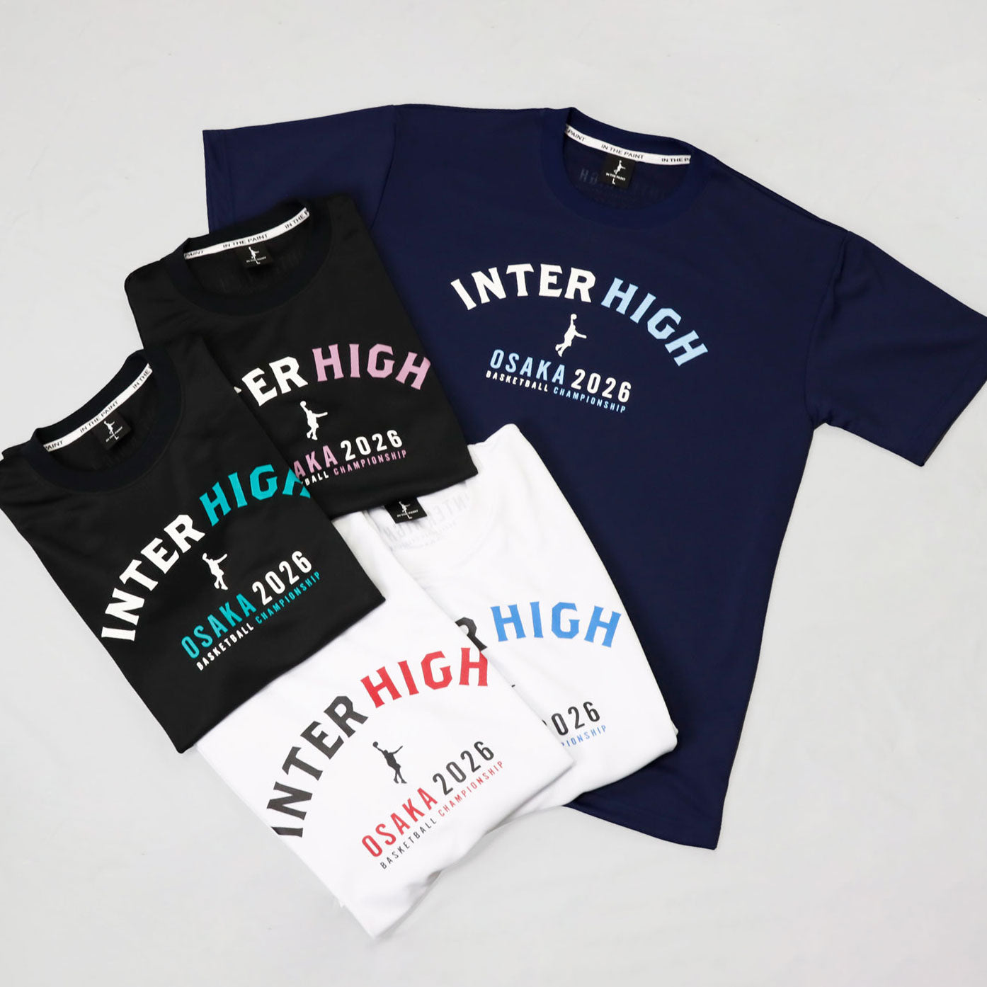 [IH大会記念 受注予約商品] インザペイント 大阪 インターハイ 2026 アーチロゴ Tシャツ IH2607