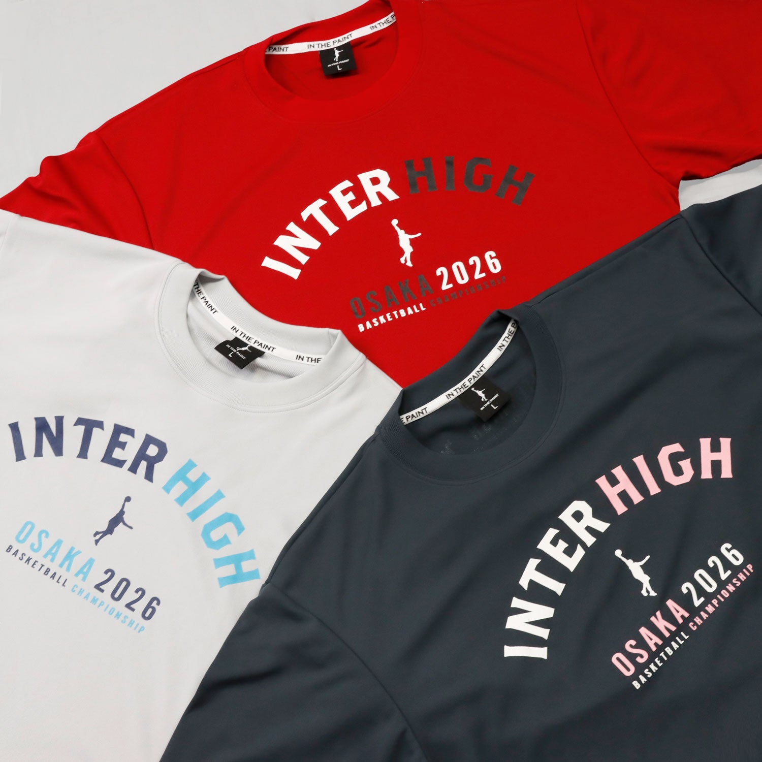 [IH大会記念 受注予約商品] インザペイント 大阪 インターハイ 2026 アーチロゴ Tシャツ IH2607