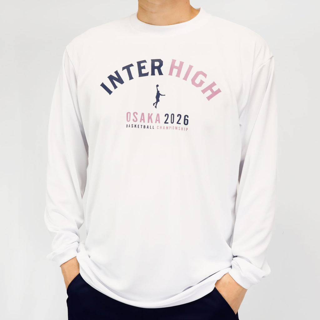 [IH大会記念 受注予約商品] インザペイント 大阪 インターハイ 2026 アーチロゴ ロングスリーブシャツ IH2608