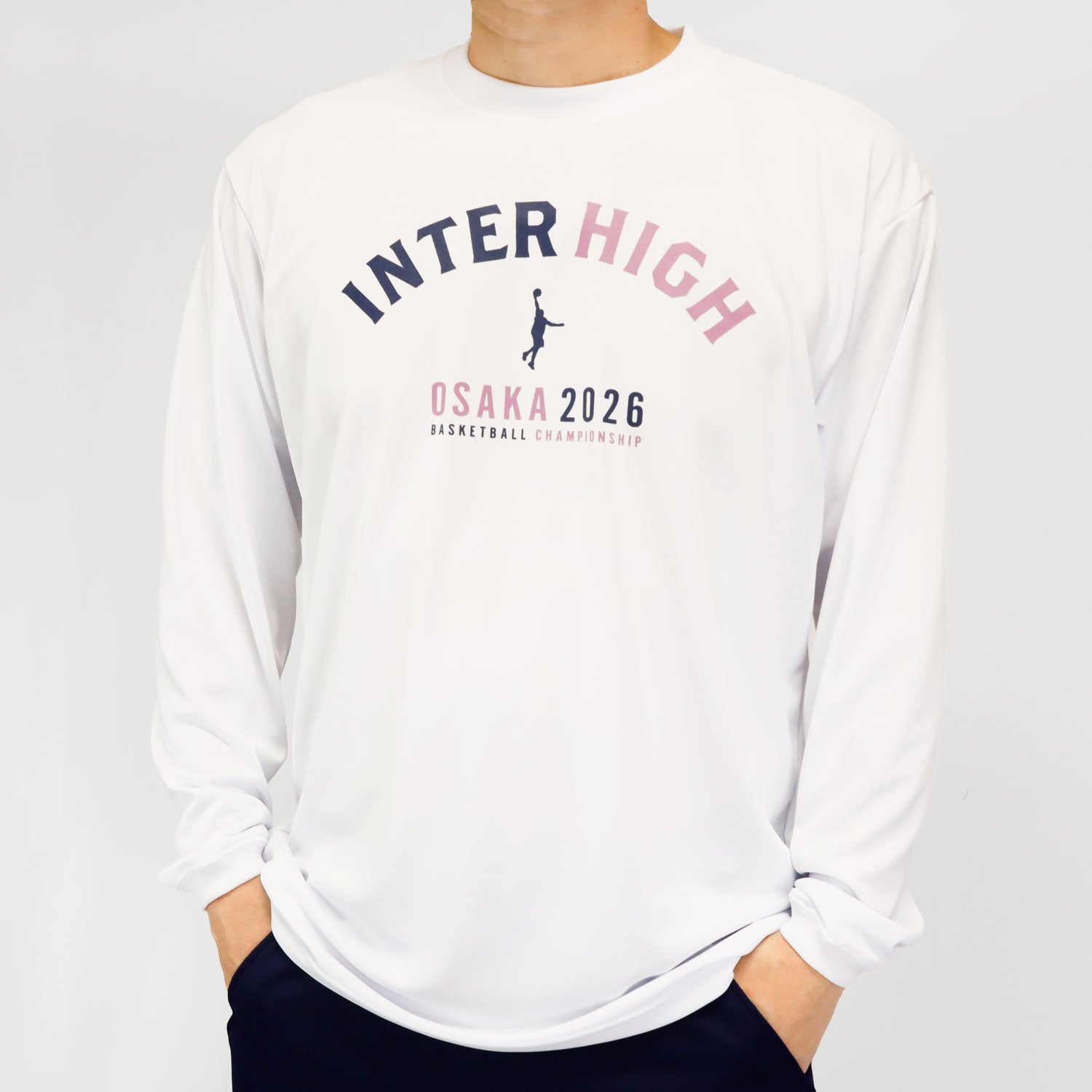 [IH大会記念 受注予約商品] インザペイント 大阪 インターハイ 2026 アーチロゴ ロングスリーブシャツ IH2608