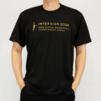 [IH大会記念 受注予約商品] インザペイント 大阪 インターハイ 2026 出場チーム名入り ゴールドレターズ Tシャツ IH2619