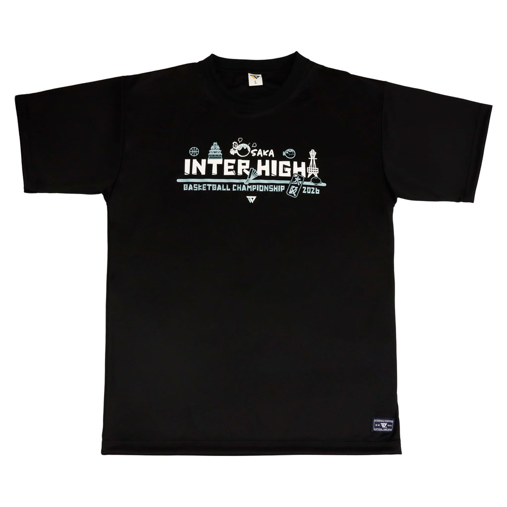 [IH大会記念 受注予約商品] ベンチウォーマー 大阪 インターハイ 2026 OSAKA スピリットTシャツ  IH2605