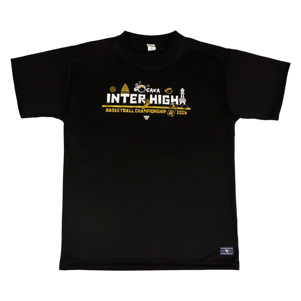 [IH大会記念 受注予約商品] ベンチウォーマー 大阪 インターハイ 2026 OSAKA スピリットTシャツ  IH2605