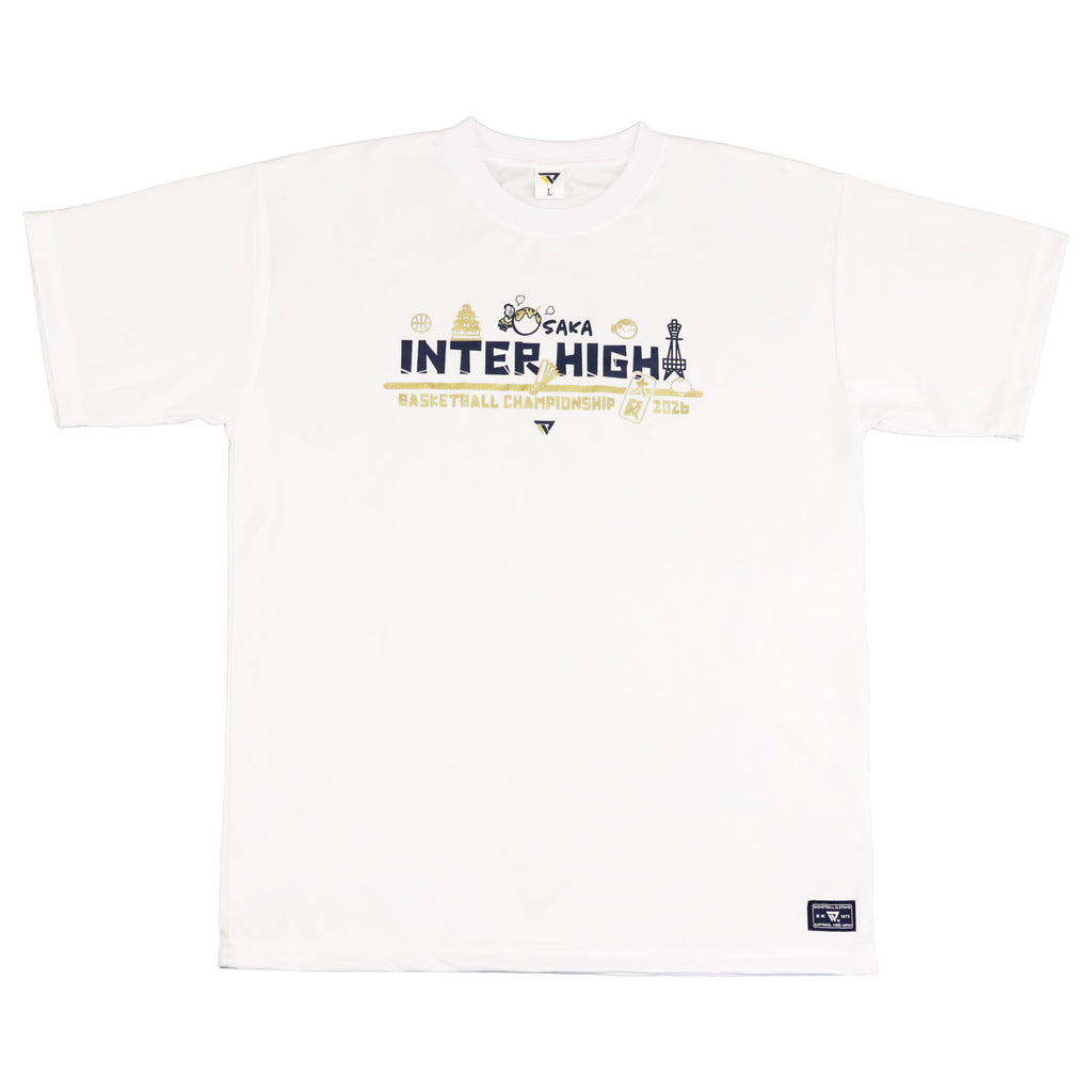 [IH大会記念 受注予約商品] ベンチウォーマー 大阪 インターハイ 2026 OSAKA スピリットTシャツ  IH2605