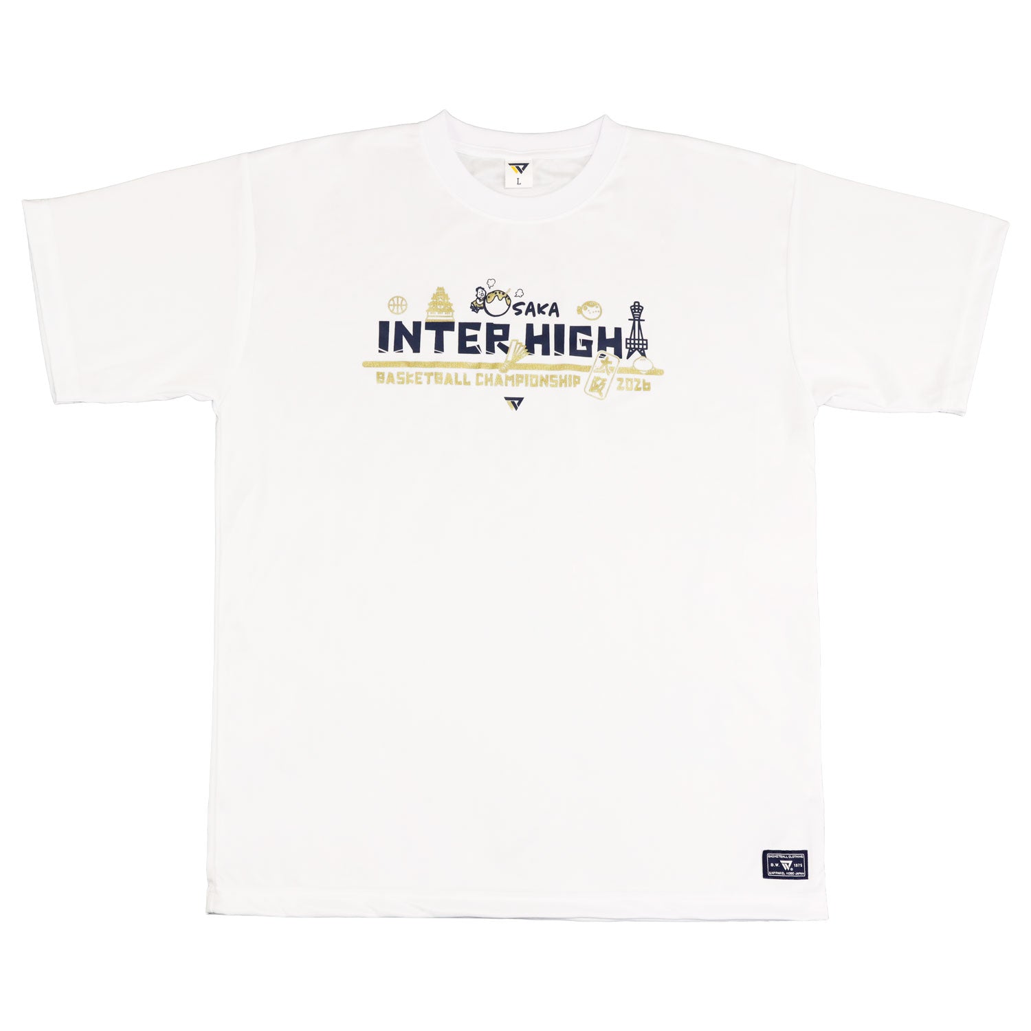 [IH大会記念 受注予約商品] ベンチウォーマー 大阪 インターハイ 2026 OSAKA スピリットTシャツ  IH2605
