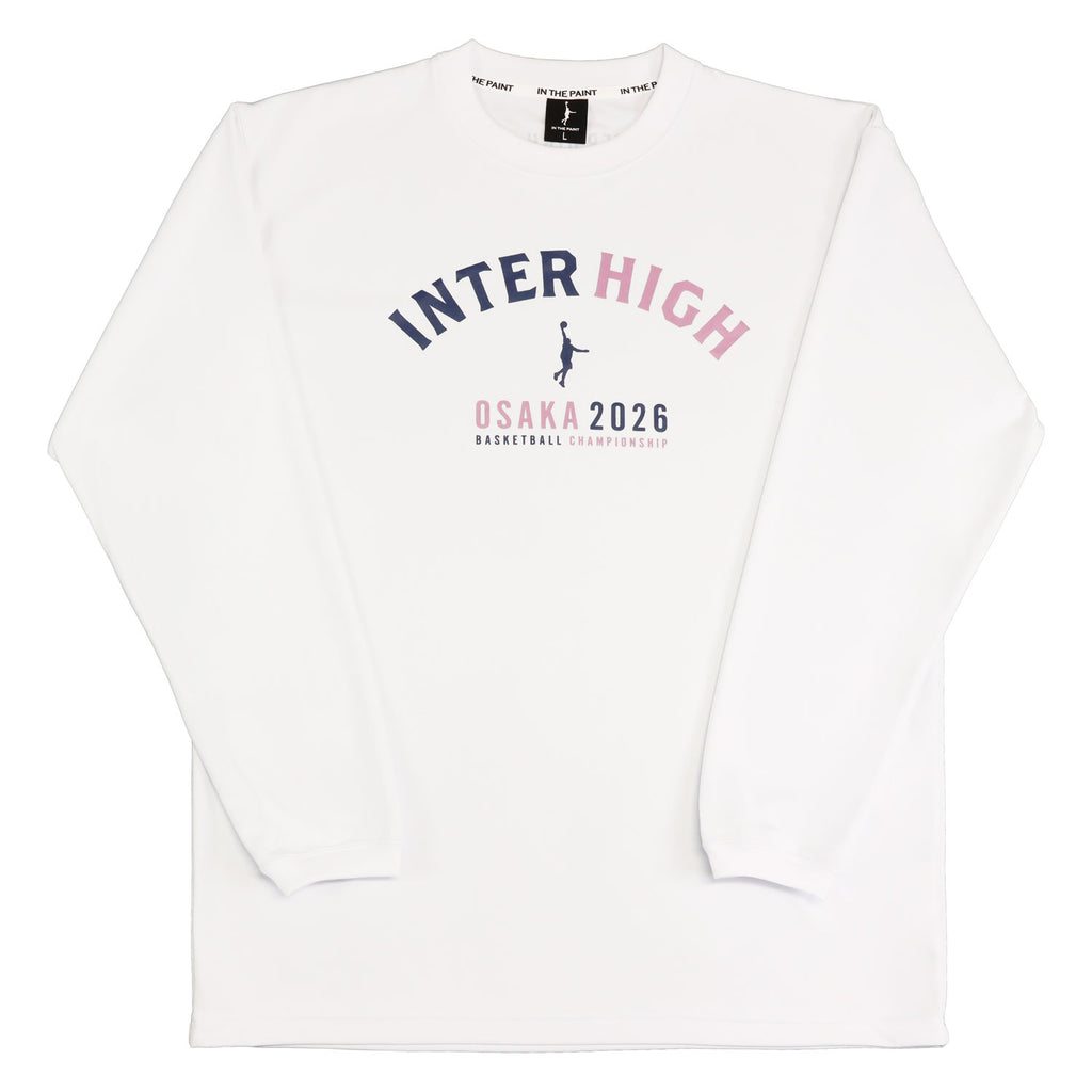 [IH大会記念 受注予約商品] インザペイント 大阪 インターハイ 2026 アーチロゴ ロングスリーブシャツ IH2608