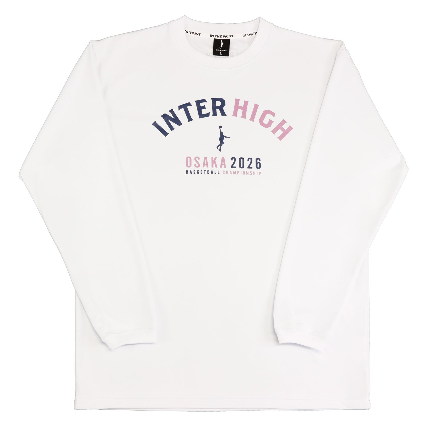 [IH大会記念 受注予約商品] インザペイント 大阪 インターハイ 2026 アーチロゴ ロングスリーブシャツ IH2608