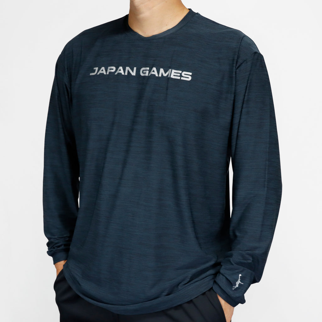 [国スポ 青森大会記念 2026 受注予約商品] インザペイント JAPAN GAMES AOMORI 2026 メランジ ロングスリーブシャツ  KT2607