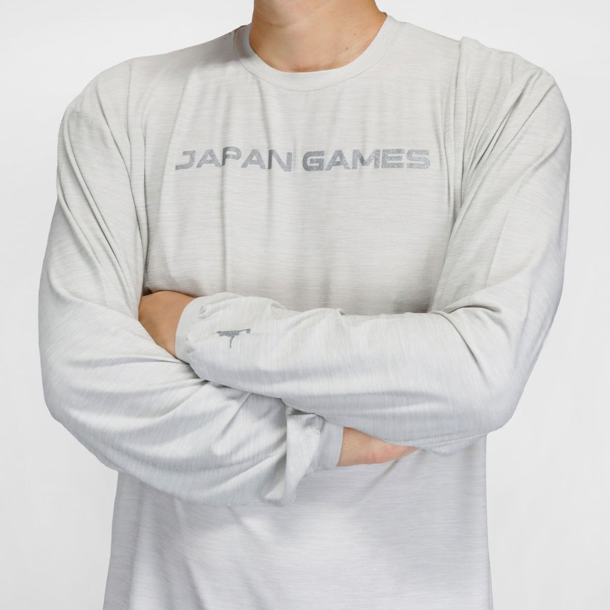 [国スポ 青森大会記念 2026 受注予約商品] インザペイント JAPAN GAMES AOMORI 2026 メランジ ロングスリーブシャツ  KT2607