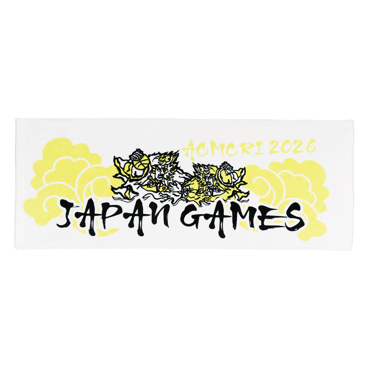 [国スポ 青森大会記念 2026 受注予約商品] ベンチウォーマー JAPAN GAMES AOMORI 2026 NEBUTA タオル  KT2612
