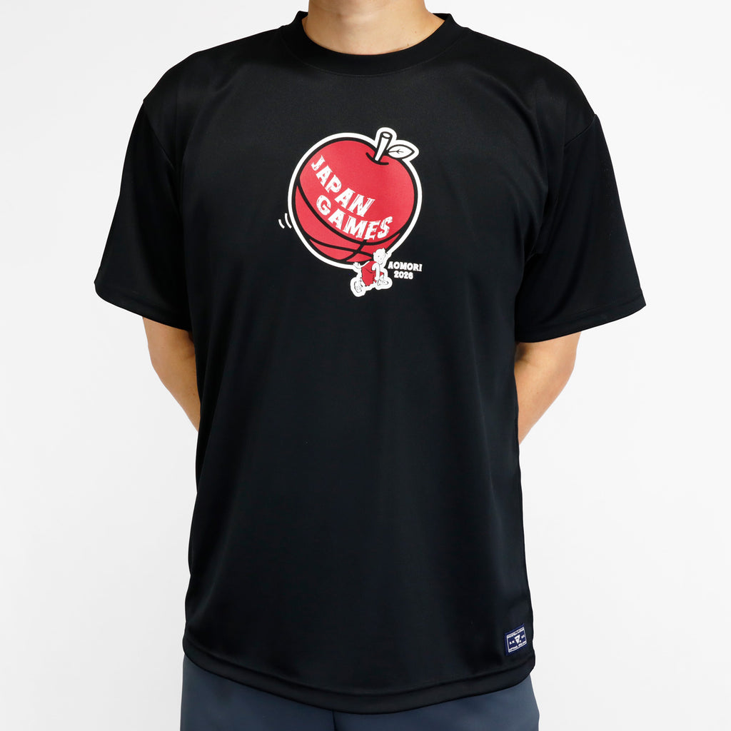 [国スポ 青森大会記念 2026 受注予約商品] ベンチウォーマー JAPAN GAMES AOMORI 2026 APPLE Tシャツ  KT2613