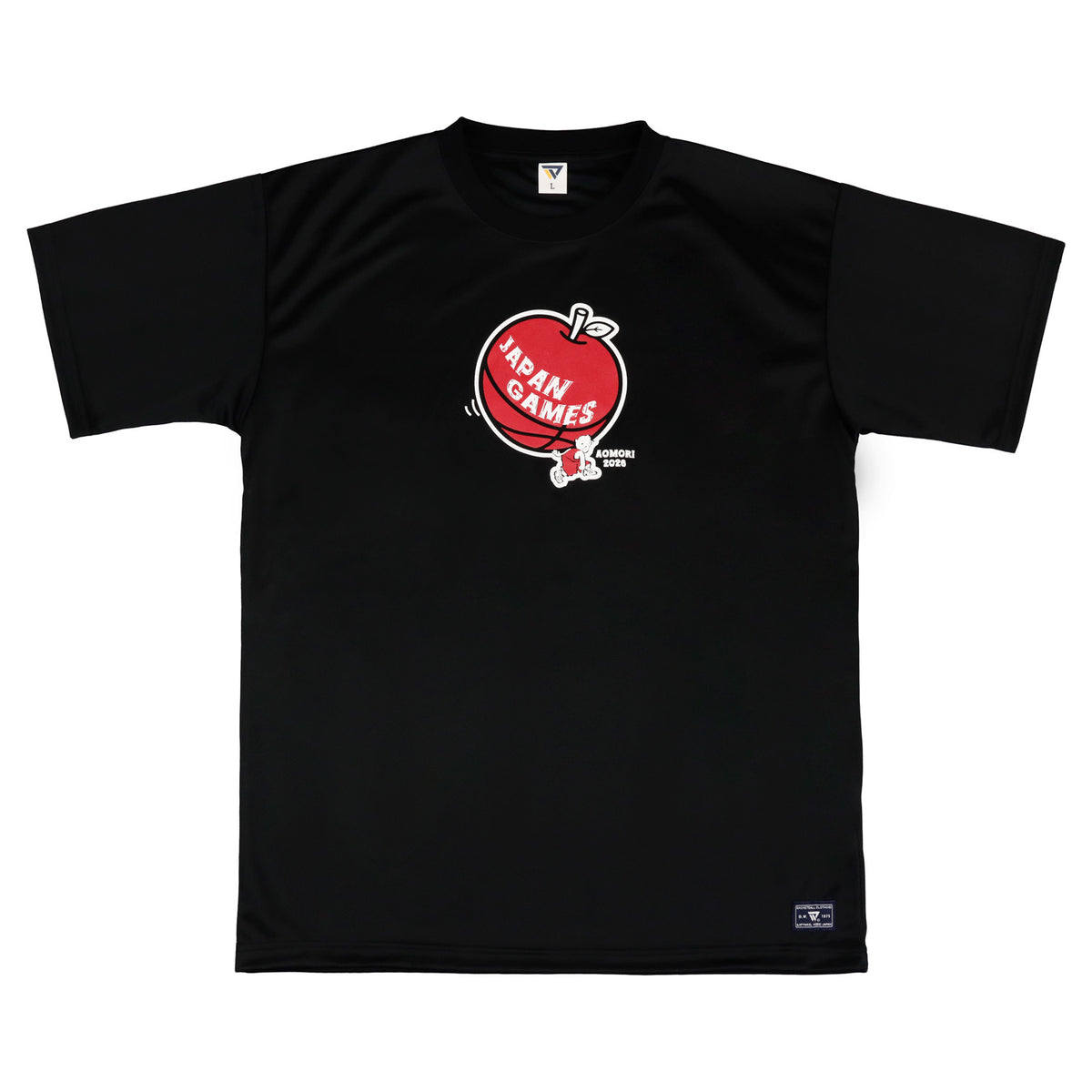 [国スポ 青森大会記念 2026 受注予約商品] ベンチウォーマー JAPAN GAMES AOMORI 2026 APPLE Tシャツ  KT2613