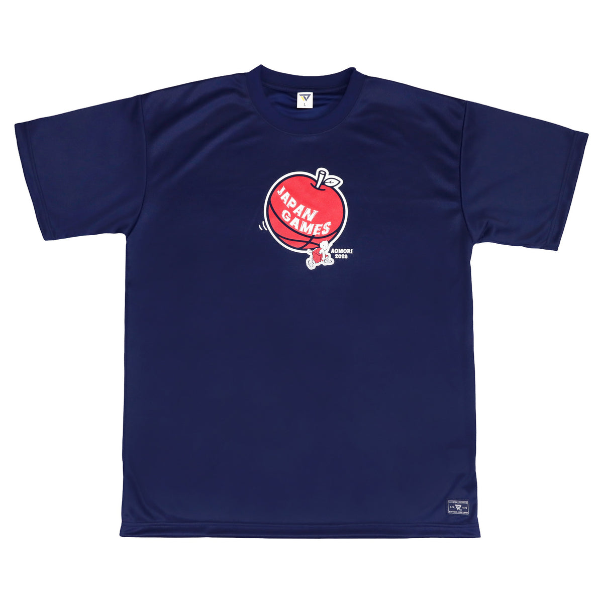 [国スポ 青森大会記念 2026 受注予約商品] ベンチウォーマー JAPAN GAMES AOMORI 2026 APPLE Tシャツ  KT2613