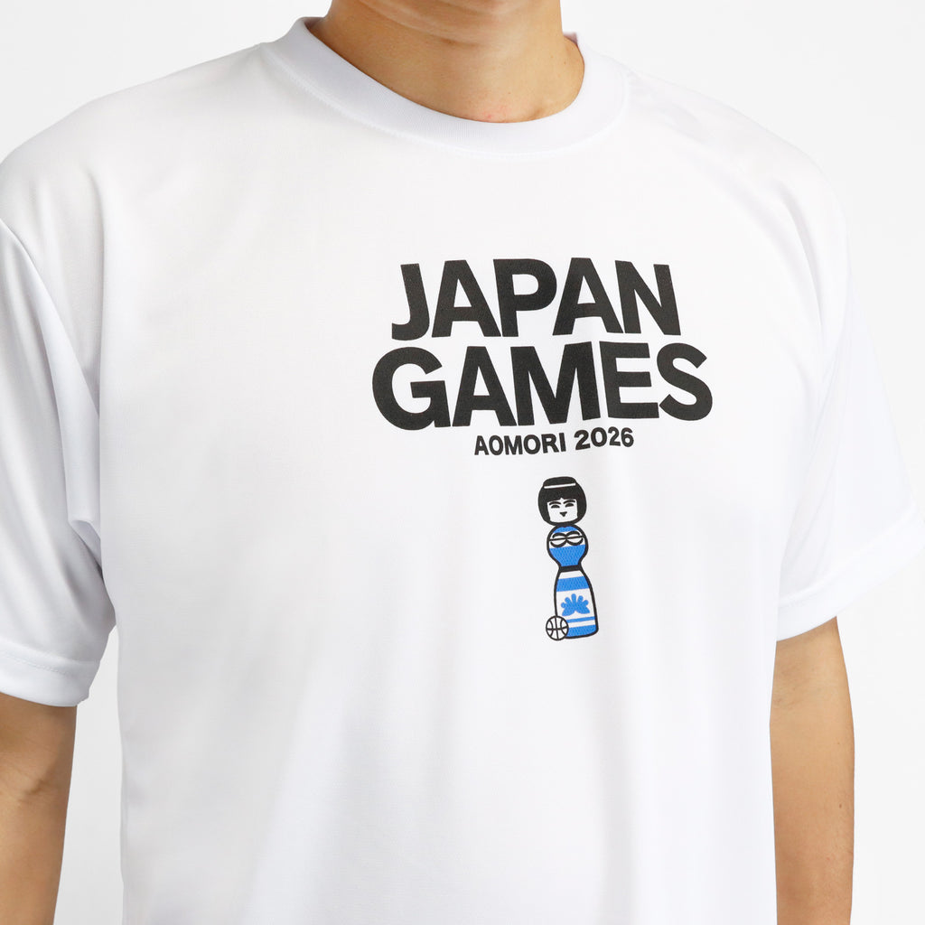 [国スポ 青森大会記念 2026 受注予約商品] ベンチウォーマー JAPAN GAMES AOMORI 2026 KOKESHI Tシャツ  KT2615