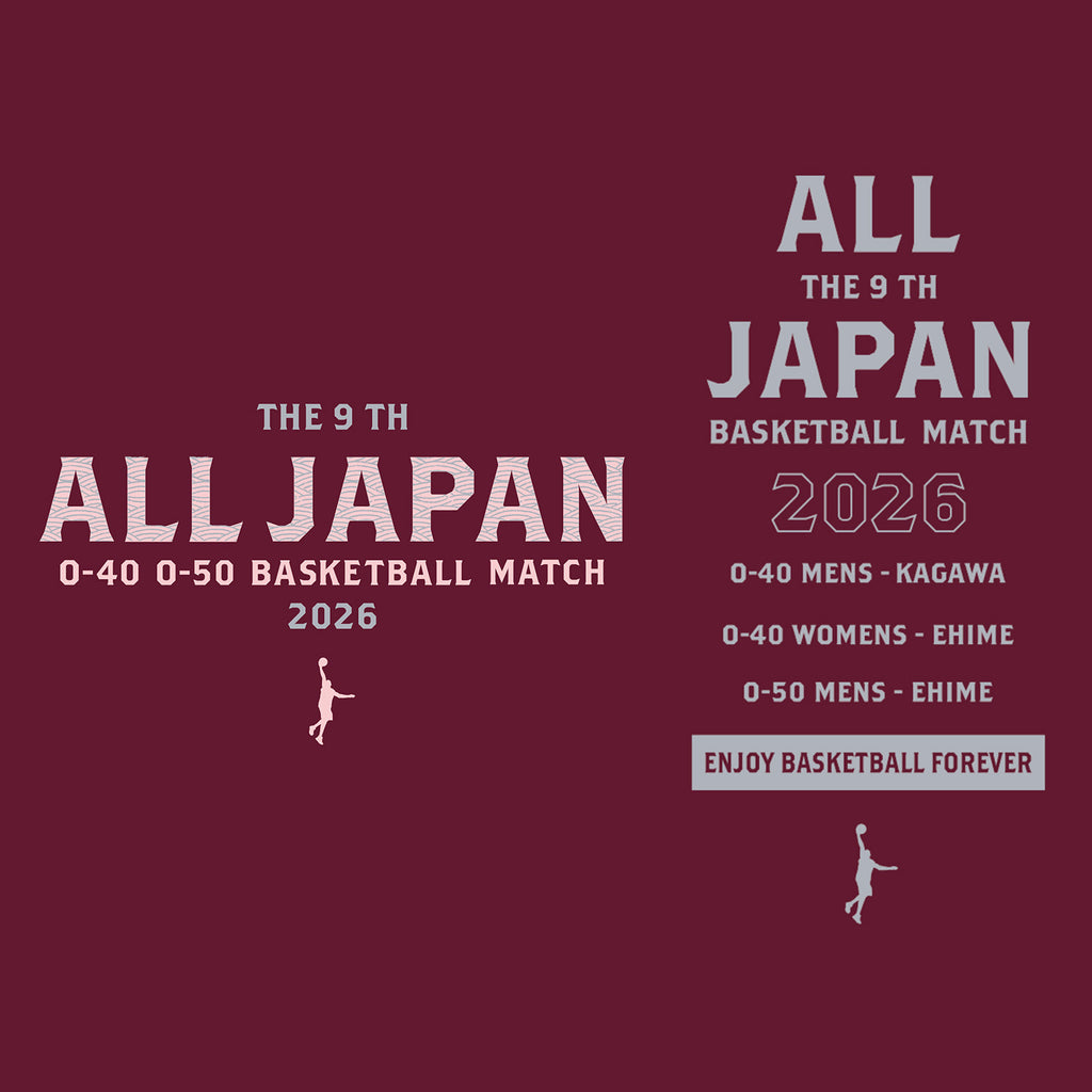 [2026 全日本社会人O-40/O-50バスケットボール選手権大会記念 受注予約商品] インザペイント ALL JAPAN O-40 O-50 KAGAWA EHIME Tシャツ  OA2605