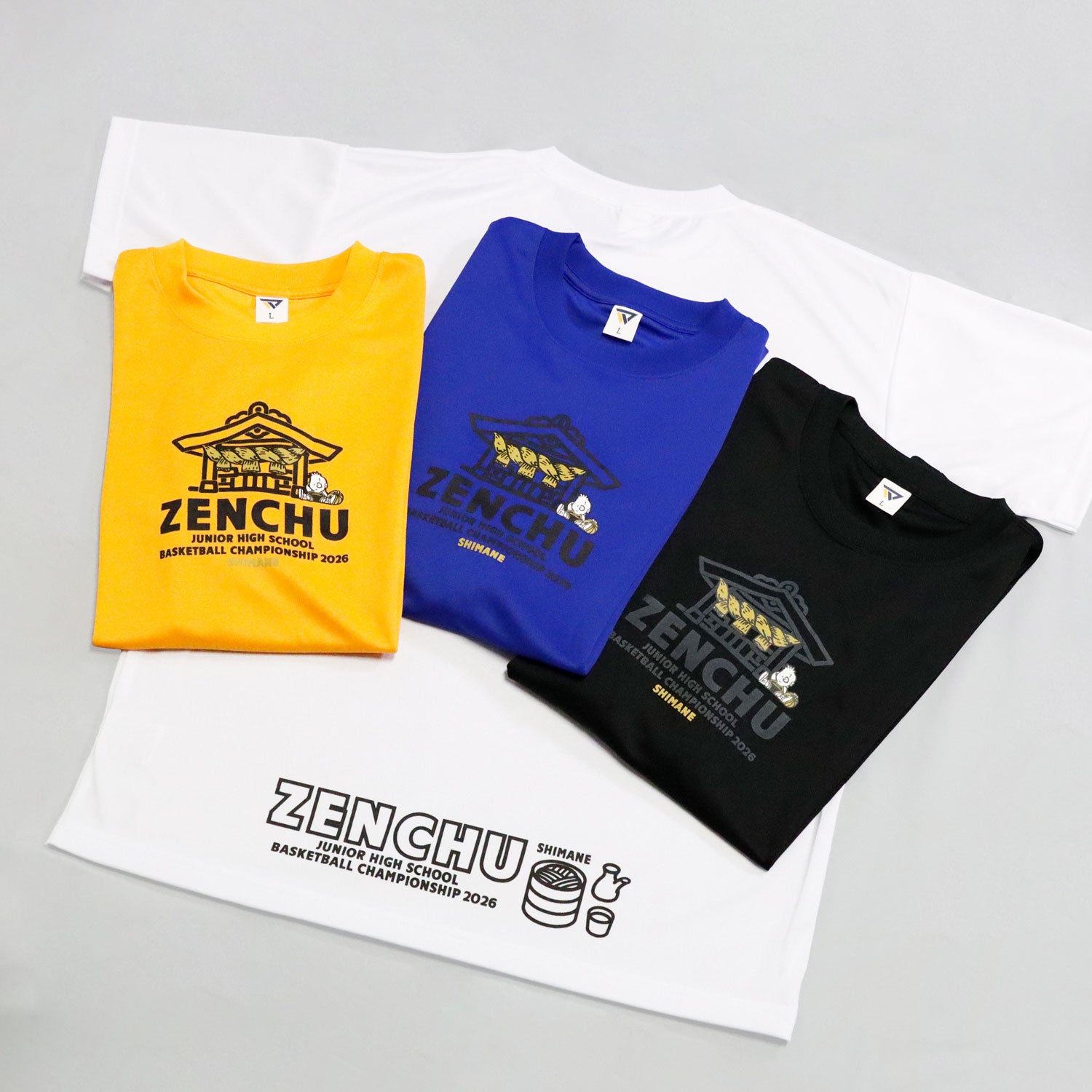[全中 島根大会記念 2026 受注予約商品] ベンチウォーマー 島根全中 2026 IZUMO Tシャツ ZC2602